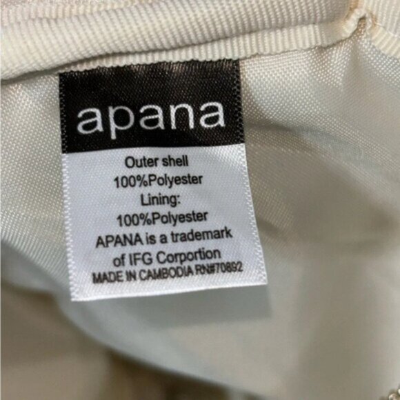 Apana Studio City Cozy White Sherpa Crossbody Belt Sling Bag Fanny Pack 8x6” - Picture 2 of 8